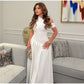Elegant Long Dress Women Loose Skew Collar Sleeveless A Line Robe Female 2025 Spring Summer Solid Fashion High Waist Dress Lady