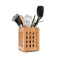 Square Hollow Grid Bamboo Containers Kitchen Utensil Storage Bucket Kitchen Storage Container Elegant Creative Gift Storage Box