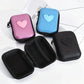 3D Love Heart Headphone Data Cable Storage Bags Charger Power Bank Rectangular Box Digital Product Storage Box Birthday Gifts