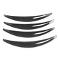 4 Pcs Carbon Fiber Black/Gloss Black Car Wheel Fender Flares Fit For Tesla Model 3 2017‑2022
