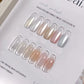 Nail stamping Drawing Gel Plaster Effect 3D Sand Texture slapped gradient effect Gel Polish UV Nail Polish Lacquer Varnish