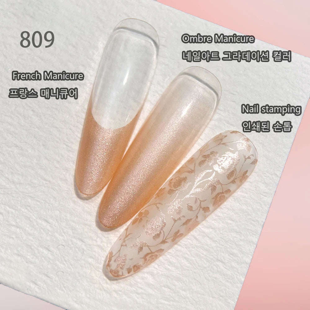 Nail stamping Drawing Gel Plaster Effect 3D Sand Texture slapped gradient effect Gel Polish UV Nail Polish Lacquer Varnish