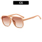 Vintage Square Sunglasses for Women Men Thick Frame Double Bridges Eyewear Female Chic Polygon Sun Glasses UV400 Shades