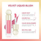 Blush Liquid Blusher Real Makeup Blush Matte Palette Blusher Cosmetics Products Liquid Cream Stick Pink Face raremakeup Beauty