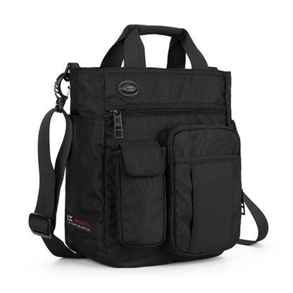 Multi Function Men's Shoulder Messenger Bag With Headphone Hole Waterproof Travel Handbag Large Capacity Storage Bags сумкаbolso