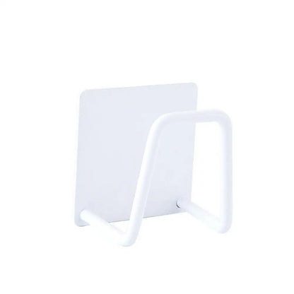 Kitchen Sponges Holder Self Adhesive Sink Sponges Drain Drying Rack Stainless Steel Storage Holder Kitchen Sink Accessories