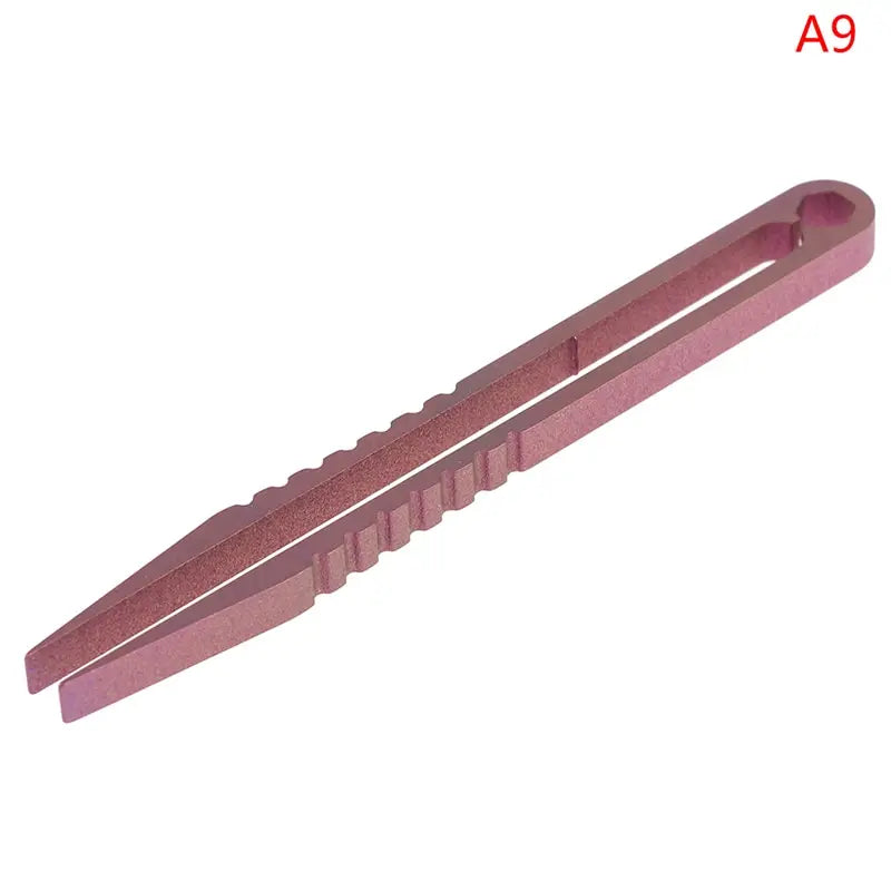2Sizes TC4 Clip Cellular Titanium Tweezers Pick Up Clamping EDC Multipurpose Professional Maintenance Tool