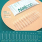 NAILPOP 120pcs Fake Nails Full Cover Press on Nails Coffin Soft Gel American Pose Capsule False Nail Tips for Extension System