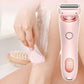 Electric Razors for Women 2 In 1 Bikini Trimmer Face Shavers Hair Removal for Underarms Legs Ladies Body Trimmer IPX7 Waterproof
