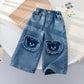 Kids Jeans 2023 Girls Jeans Bow Kids Clothes Girls Clothes 1 To 6 Years Jeans for Girls Baby Girl Jeans Pants