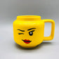 Party Favor Gifts Cute Cartoon Mug for Coffee Milk Tea Ceramic Cup Drinkware with Creative Impish Expression Pattern