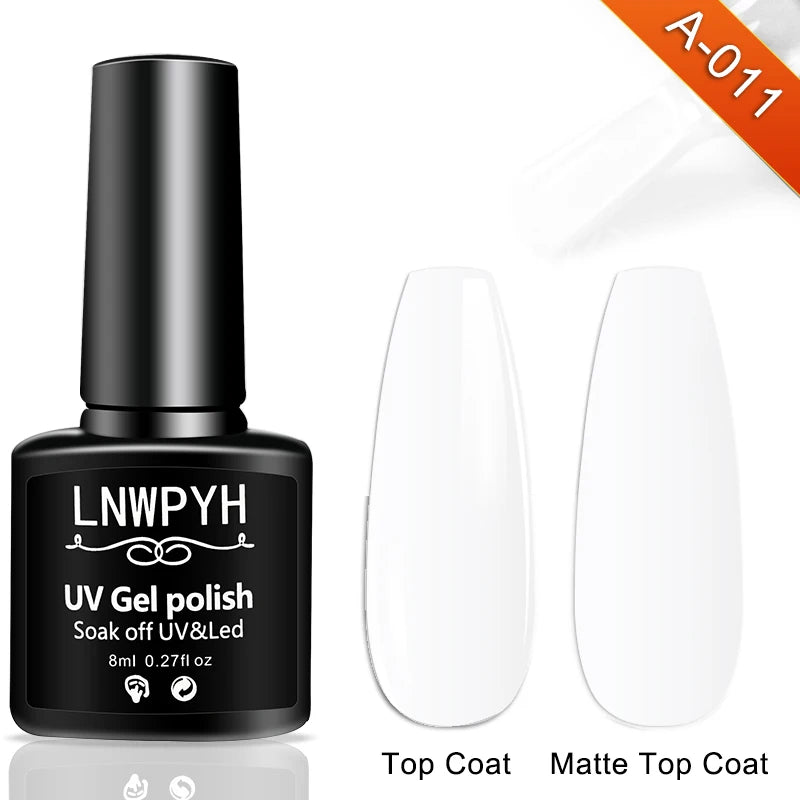 Nail Gel Polish 36 Color Gel Nail Polish Semi Permanent Gel Vernis Base Top Coat Nail Art Manicure Soak Off LED UV Gel Varnishes