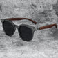 Trendy Retro Wood Grain Sunglasses for Women and Men New Square Frame Sun Glasses UV Protection Cycling Eyewear Outdoor Street