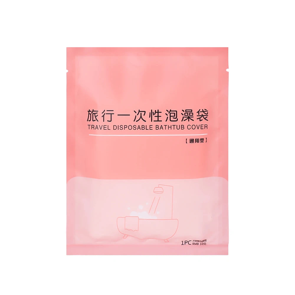 1/3/10PCS Disposable Bathtub Cover Portable Bathtub Liner Oversized Salon Home Travel Hotel Cleaning Anti Dirt Protective Film