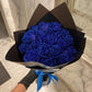 Glitter Artificial Flower Fake Roses DIY Flower Bouquet Gift For Mother's Day Valentine's Day Wedding Birthday ﻿Party Home Decor