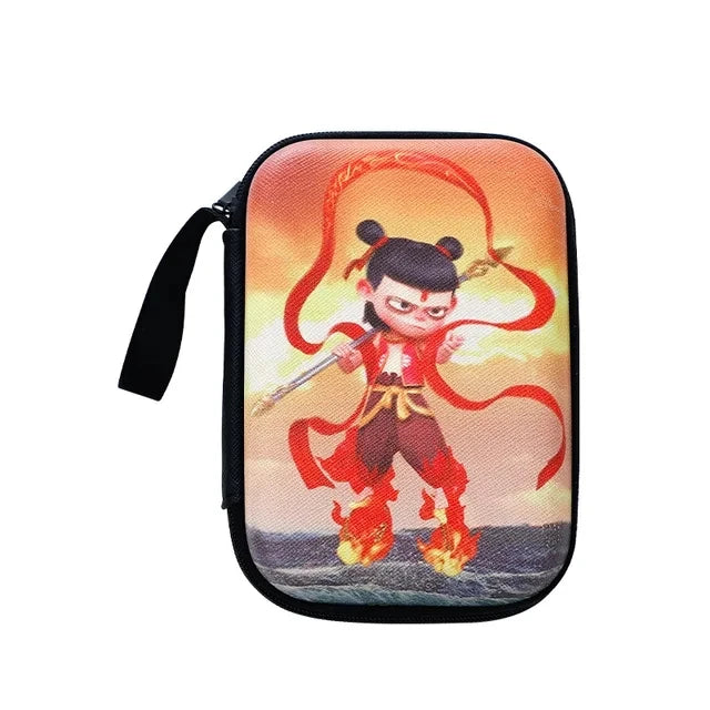 New Zipper Earphone Storage Bag Case For Headphone Charger Earbuds Key Coin Hard Holder USB Charging Cable Bags Sleeve Case
