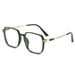 Square Blue Light Blocking Glasses Man And Women Black Oversized Optical Eyeglasses Vision Spectacles Big Frame Computer Eyewear