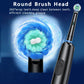 Rechargeable Electric Toothbrush Rotary Electric Tooth Brush for Adults Smart Tooth Brush Teeth Cleaner with 8 Soft Brush Heads
