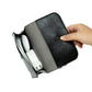 Magnetic Button PU Leather Pouch Chargers Storage Bags Sleeve For Macbook Accessories Mouse Data Line Power Spply Storage Bag