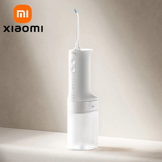 XIAOMI MIJIA Portable Oral Irrigator,Four Modes,1400 Time/m Water Spray,200ML Water Tank,Irrigator Dental Water Flosser Pick Jet