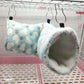 Pet channel nest hamster warm channel Flower Branch mouse sugar glider mink guinea pig guinea pig ultra-soft plush tunnel nest
