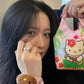 Sanrio Hello Kitty Handbag Canvas Handheld Coin Purse Portable Headphone Bags Cartoon Hawaii Kitty Cat Sundries Storage Bags
