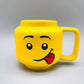 Party Favor Gifts Cute Cartoon Mug for Coffee Milk Tea Ceramic Cup Drinkware with Creative Impish Expression Pattern
