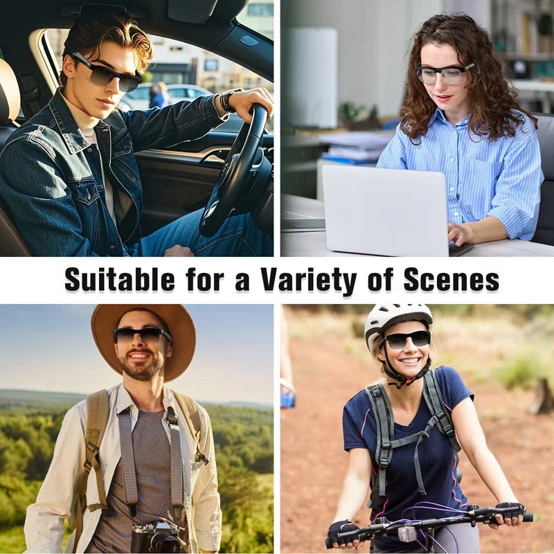 Xiaomi New Smart Bluetooth Color Changing Glasses M9 Pro Color Changing Uv And Blue Light Resistant Smart Sunglasses