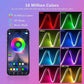 5M Silicone Neon LED Strip 24V Bluetooth RGB Music Sync IP67 Waterproof 72LEDs/M Rope Light for Home Party Decor