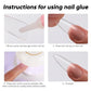 Super Strong Nail Glue Set For False Nail Tips Acrylic Nails Press On Fake Nails Art Decoration Long Lasting Adhesion Gel