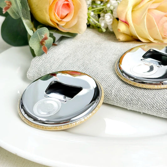 Wedding Guest Gifts Fridge Magnets Personalized Wedding Giveaways Customize Magnetic Bottle Openers Wedding Souvenirs for Guests