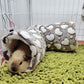 Pet channel nest hamster warm channel Flower Branch mouse sugar glider mink guinea pig guinea pig ultra-soft plush tunnel nest