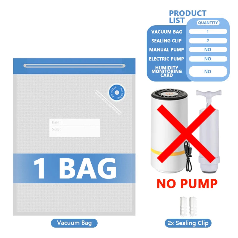 Filament Vacuum Storage Bags with Hand/Electric Pump, 3D Printer Accessories, for PLA ABS PETG Nylon TPU ASA Filament Keep Dry
